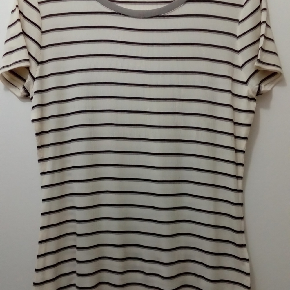 BOSS Enala Ribbed Tee - Picture 8 of 8